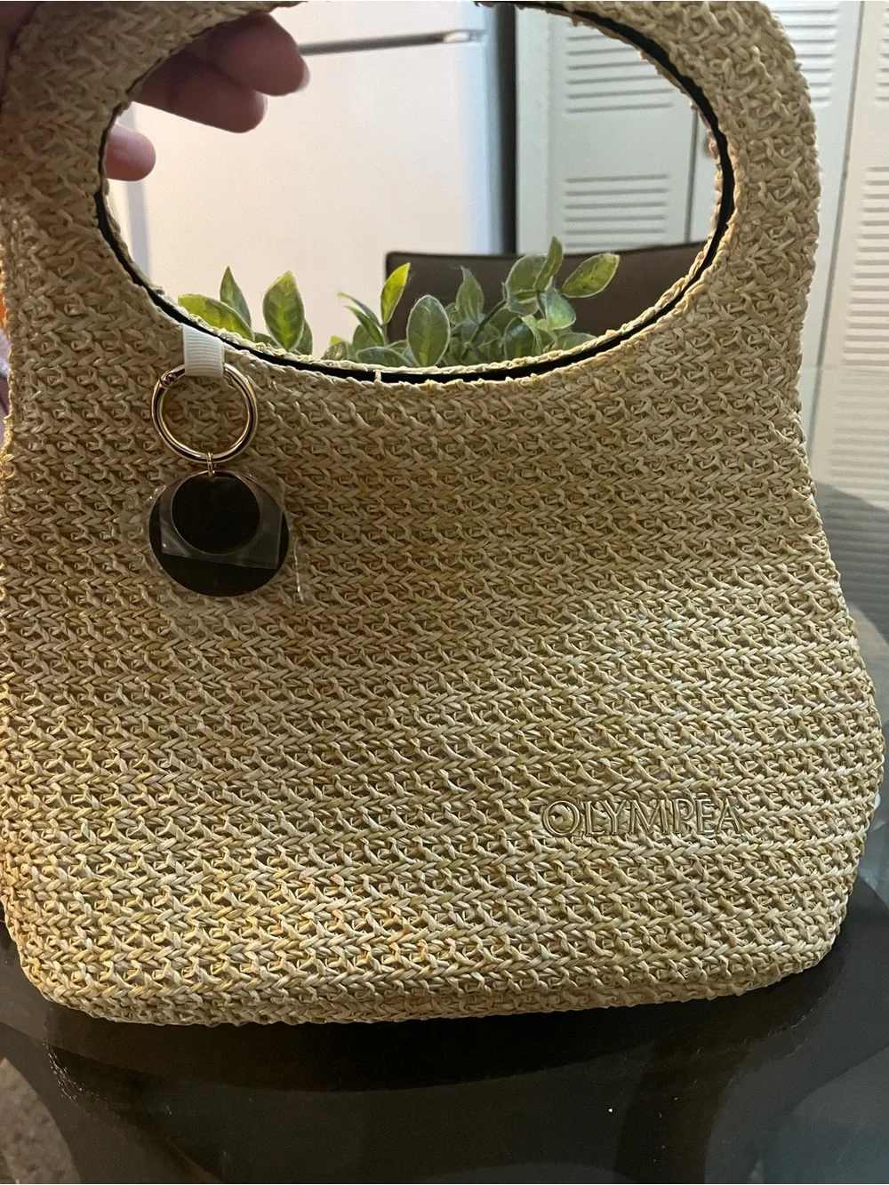 GUESS Blush Pink Satchel with Gold Hardware